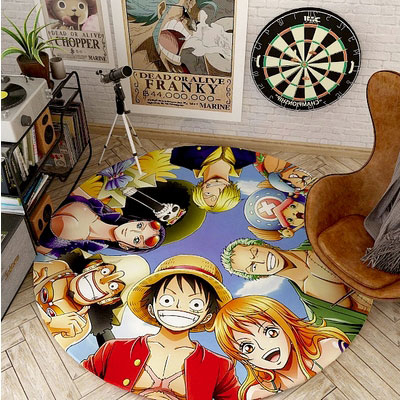 One Piece Circular Carpet