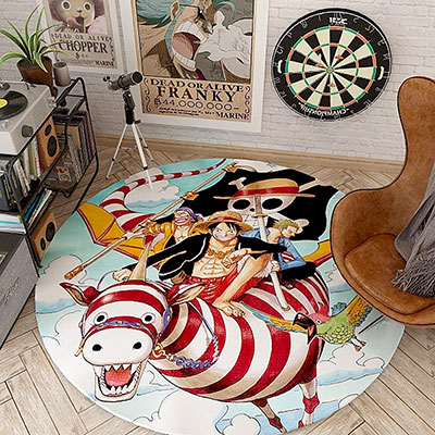 One Piece Circular Carpet