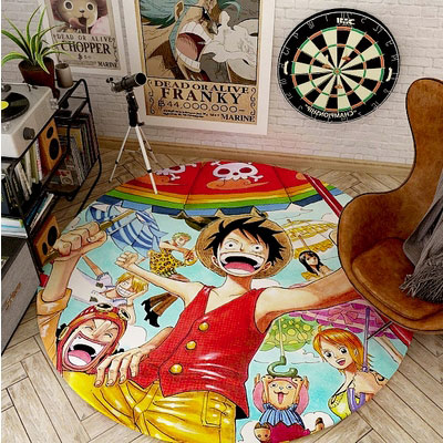 One Piece Circular Carpet