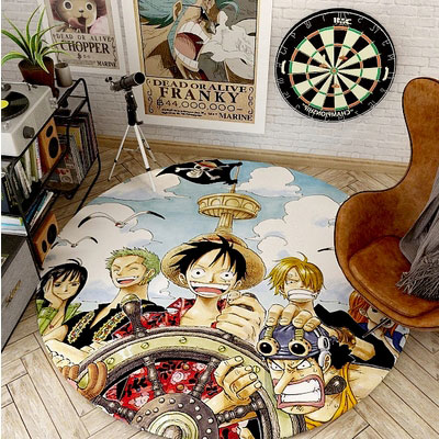 One Piece Circular Carpet