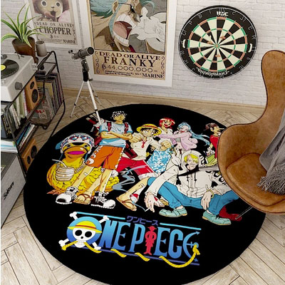 One Piece Circular Carpet