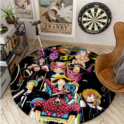 One Piece Circular Carpet