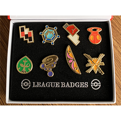 Pokemon League Badges Boxset