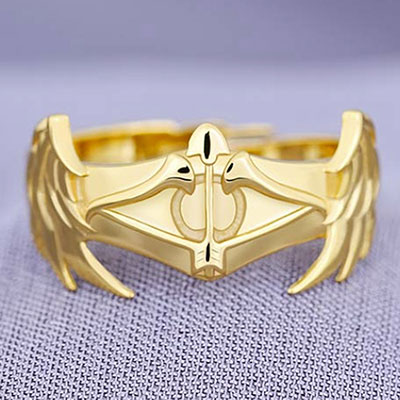 Saint Seiya Gold Sagittarius 925 Silver Ring