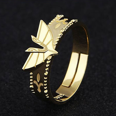 Saint Seiya Gold Virgo 925 Silver Ring