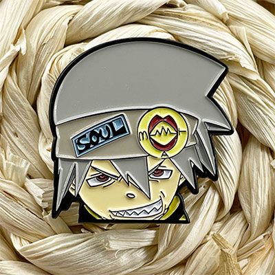 Soul Eater Death The Kid Brooch